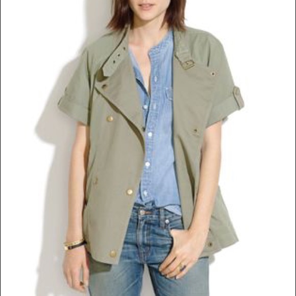 MADEWELL sahara shortsleeve jacket - Picture 1 of 10
